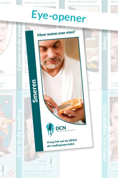 Eye-opener folder Smeren per bundel van 50 stuks