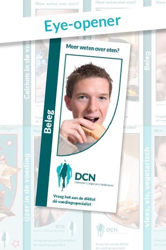 Eye-opener folder Beleg (2) per bundel van 50 stuks